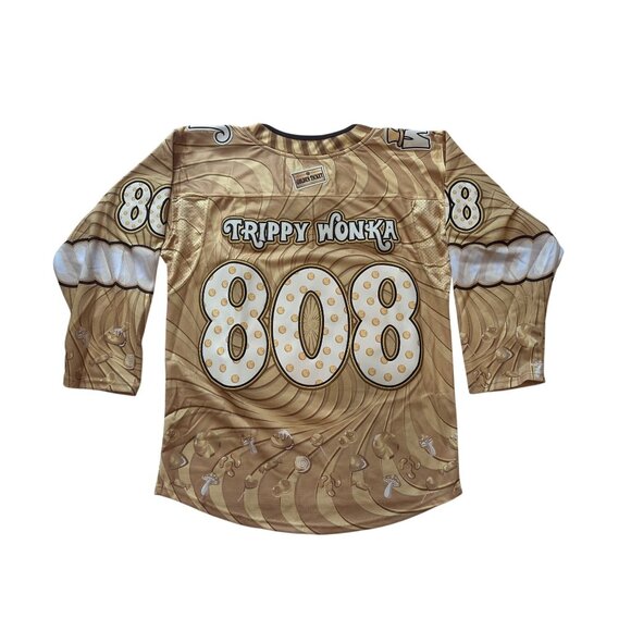 Hockey Jersey Trippy Wonka Elev808 Willy Wonka Golden Ticket 808 Exclusive - Picture 2 of 6